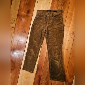 Banana Republic Corduroy Petite Crop Pants